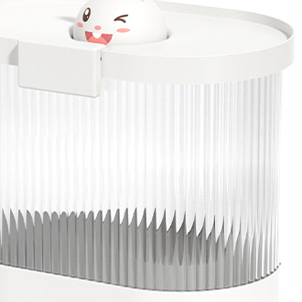 Rice Bucket Damp Proof Sealing Thickened PP PET Grain Storage Tank for Home Flour Dog Food L White Rabbit