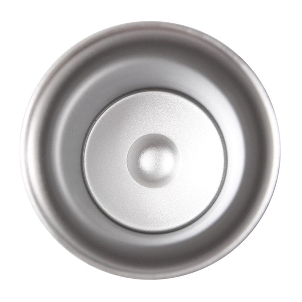 8oz 304 Stainless Steel Gourd Cup Double Layers Vacuum Insulation Cup with Straw Brush White
