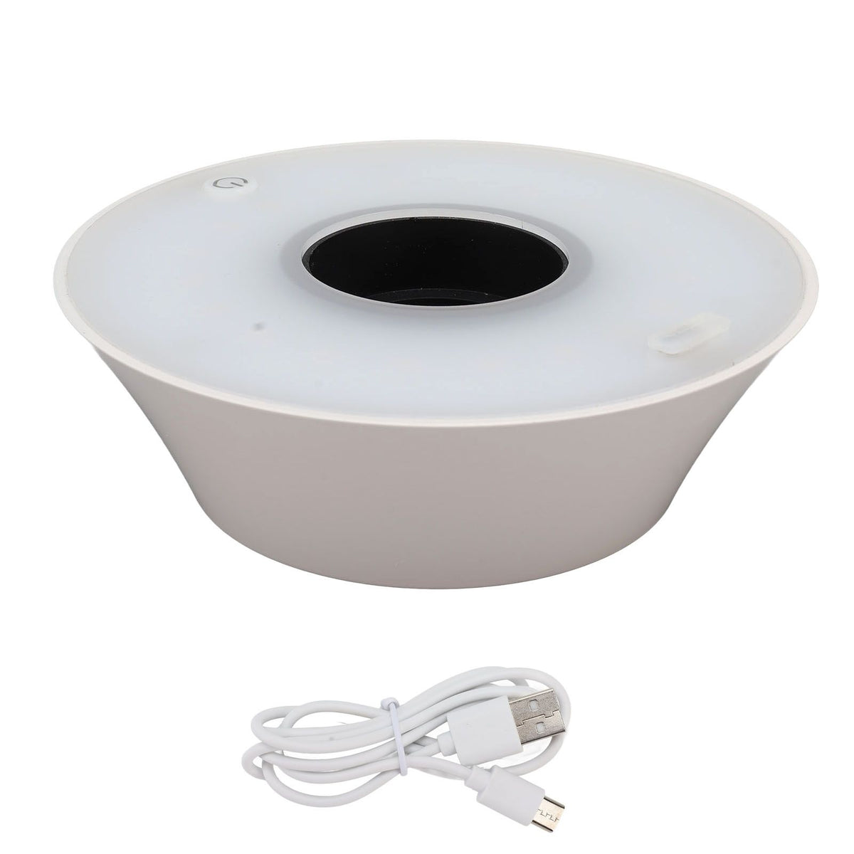 LED Wine Bottle Lamp Innovative Cordless Table Light with USB Cable for Hotel Restaurant Bar Decoration White