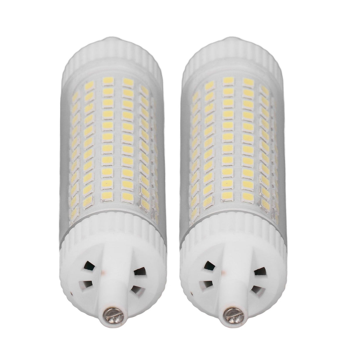 2Pcs R7S LED Light Bulb 118mm Dimmable 15W 154 LEDs Double Ended Floodlight for Home Night Advertising Lighting 220V White Light