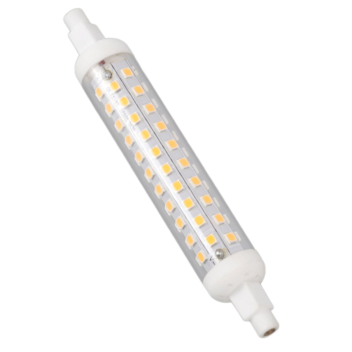 Double Ended Corn Light Bulb 86 LED Beads High Light Warm Light Replacement Double Ended Bulbs for House Office 220V 10W