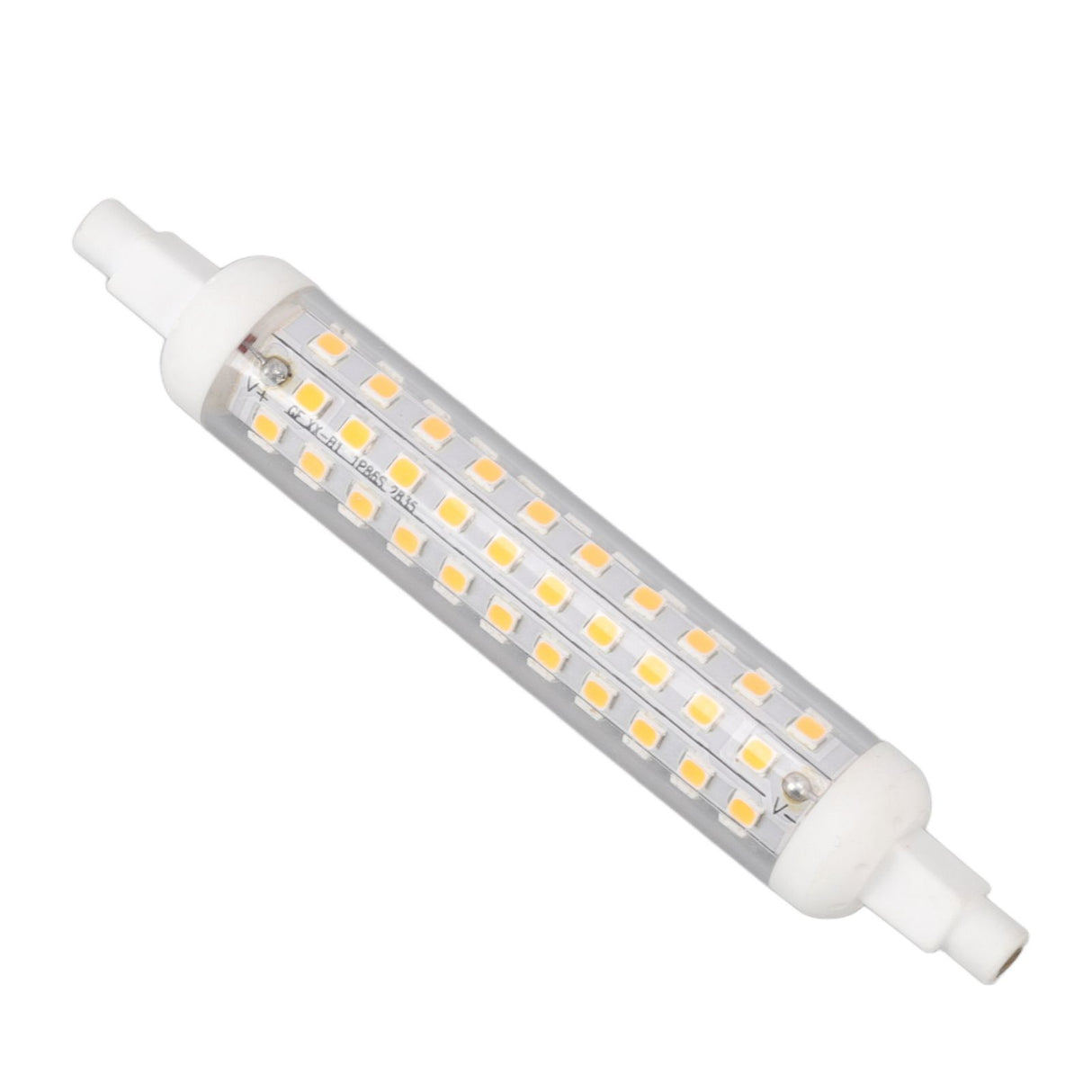 Double Ended Corn Light Bulb 86 LED Beads High Light Warm Light Replacement Double Ended Bulbs for House Office 220V 10W