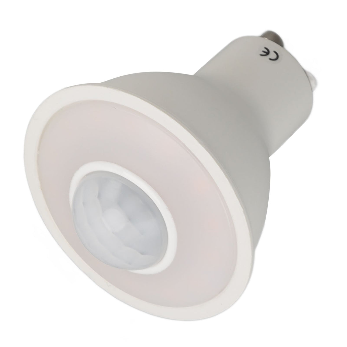 GU10 Light Bulb Infrared Human Induction Replacement Bulb for Ceiling Corridor Porch Lamp Warm Light 3000K 5W 500LM AC 100‑240V