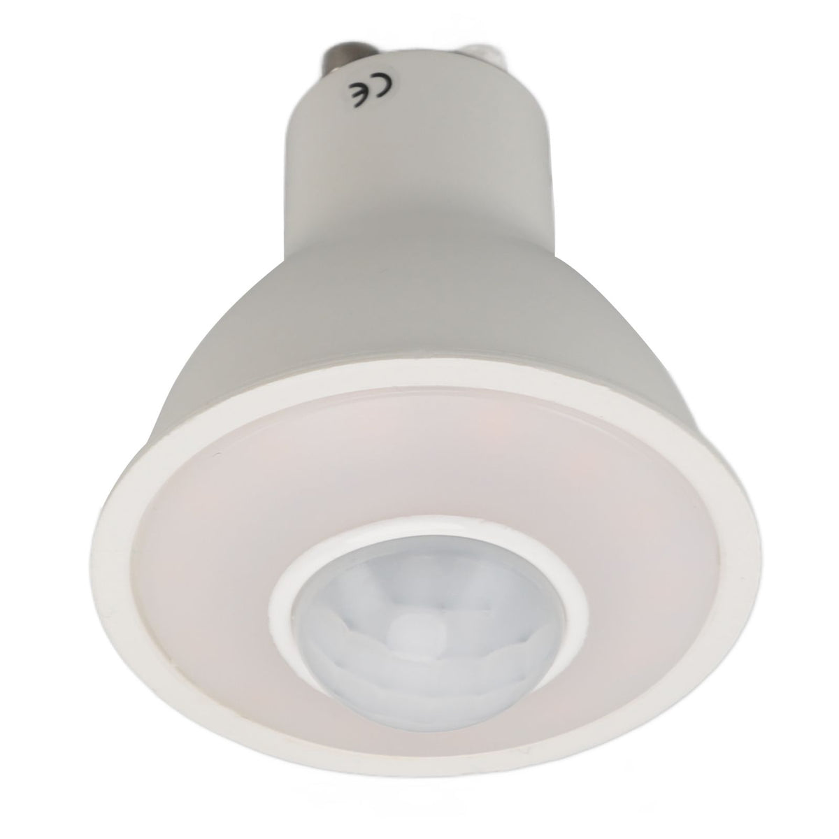 GU10 Light Bulb Infrared Human Induction Replacement Bulb for Ceiling Corridor Porch Lamp Warm Light 3000K 5W 500LM AC 100‑240V