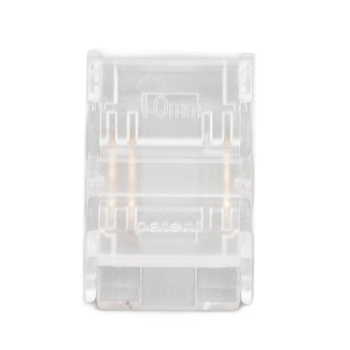 10 Pcs 3Pin 10mm COB LED Strip Connectors Strip to Strip Quick Connection Gapless Solderless LED Connectors for Strip Lights