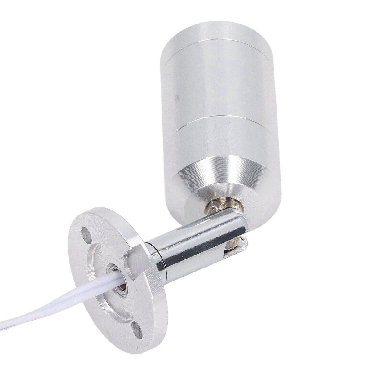 Display Cabinet Spotlight Adjustable Angle Mini LED Showcase Light for Jewelry Cabinets Shelves Silver AC 220V Natural Light 4000K