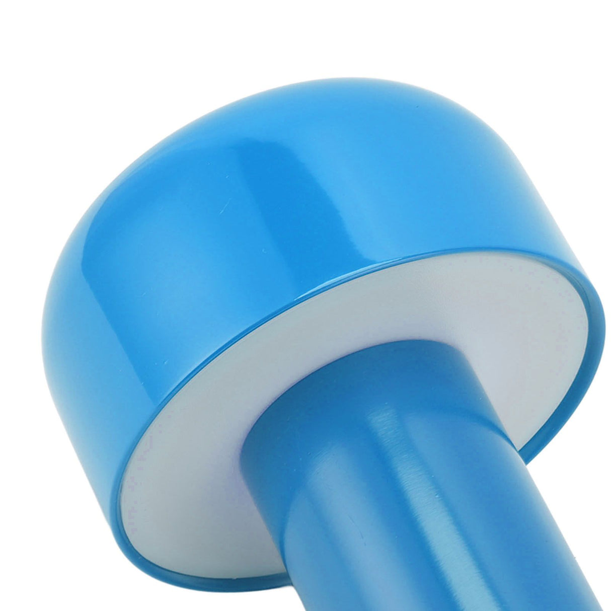 LED Desk Lamp Mushroom Design USB Charging 3 Color Temperature Touch Table Light for Restaurant Study Blue