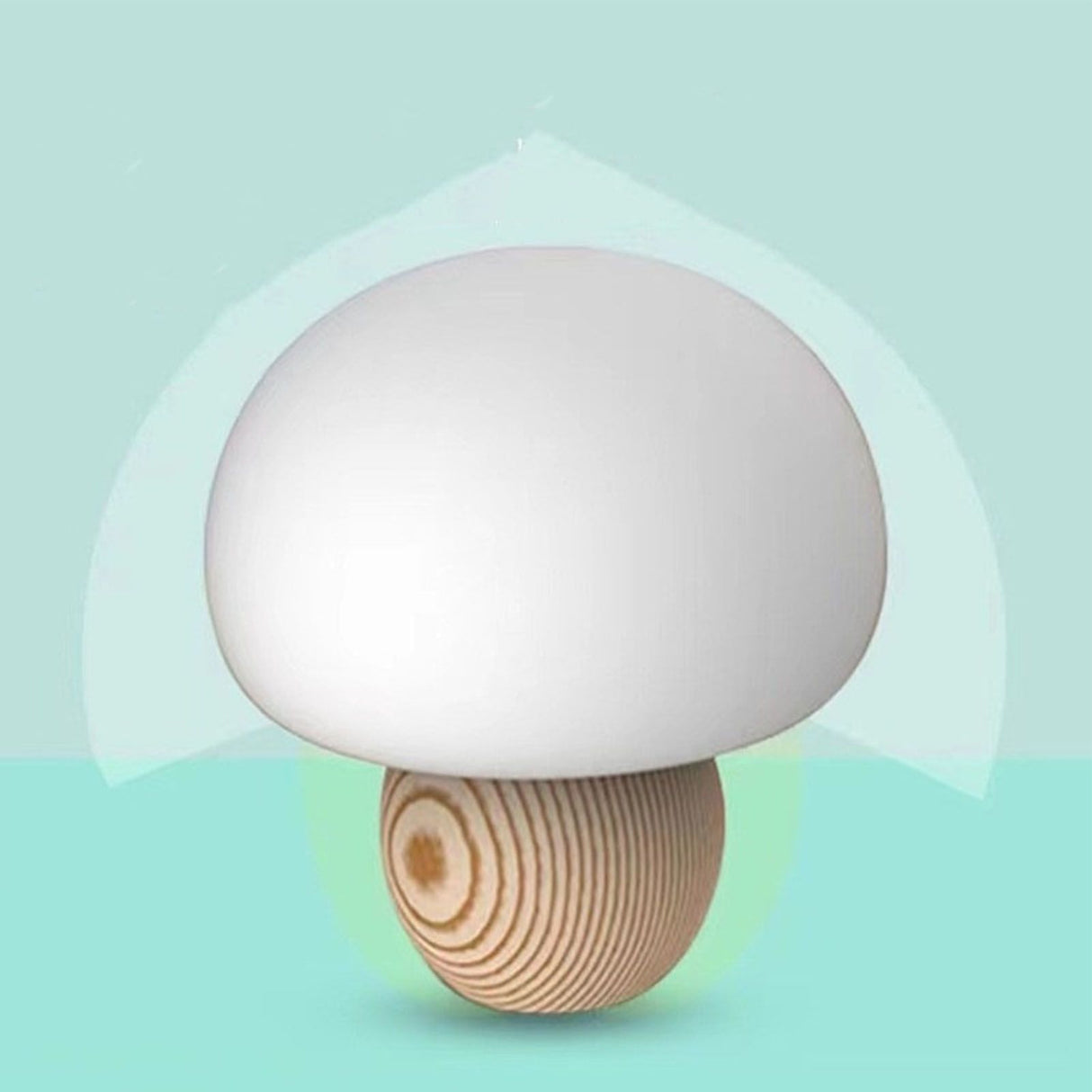 Mini Baby Night Light USB Charging Pat Control Magnetic Base Cute Small Nursery Lamp for Bedroom Bedside