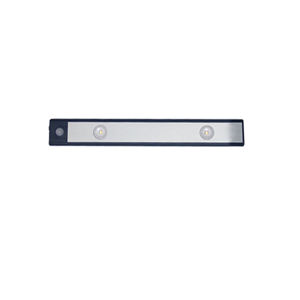 LED Closet Light Ultra Thin Intelligent Rechargeable Wireless LED Motion Sensor Light for Cabinet 20cm / 7.9in Black
