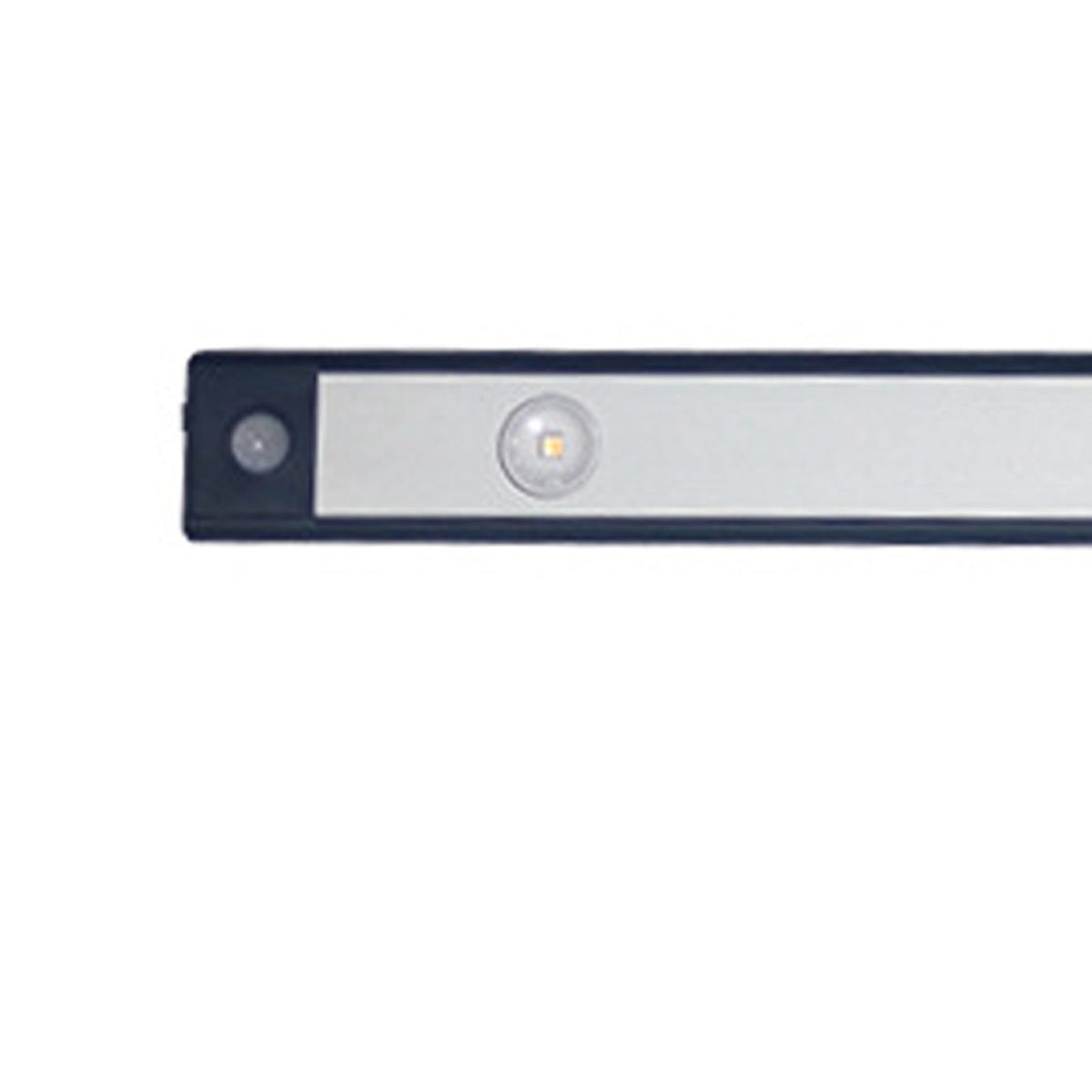 LED Closet Light Ultra Thin Intelligent Rechargeable Wireless LED Motion Sensor Light for Cabinet 20cm / 7.9in Black