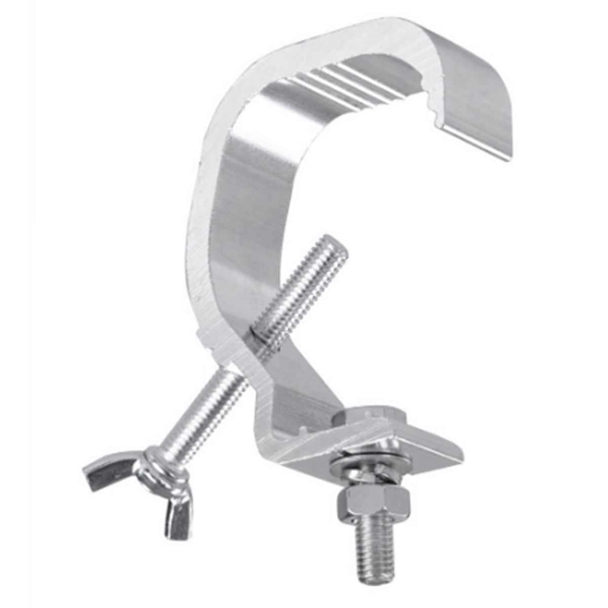 Stage Light Clamp Heavy Duty Prevent Slip Cast Aluminum Stage Lamp Hook Kit for Spotlight Moving Head Light 4pcs