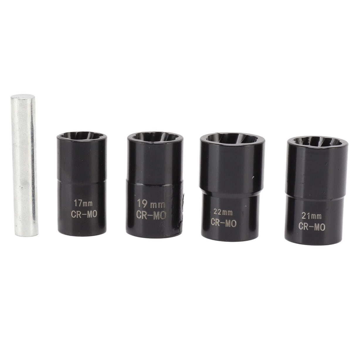 5Pcs Bolt Nut Remover Set Professional Bolt Nut Extractor Socket Set for Removing Damaged Dead Rusted Bolts Nuts Screws
