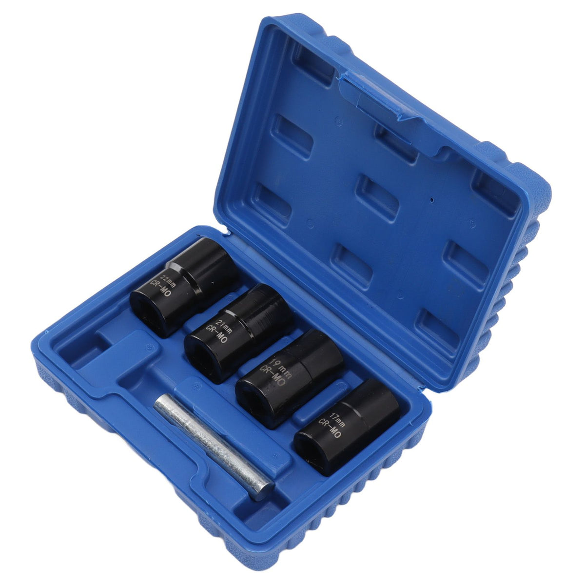 5Pcs Bolt Nut Remover Set Professional Bolt Nut Extractor Socket Set for Removing Damaged Dead Rusted Bolts Nuts Screws