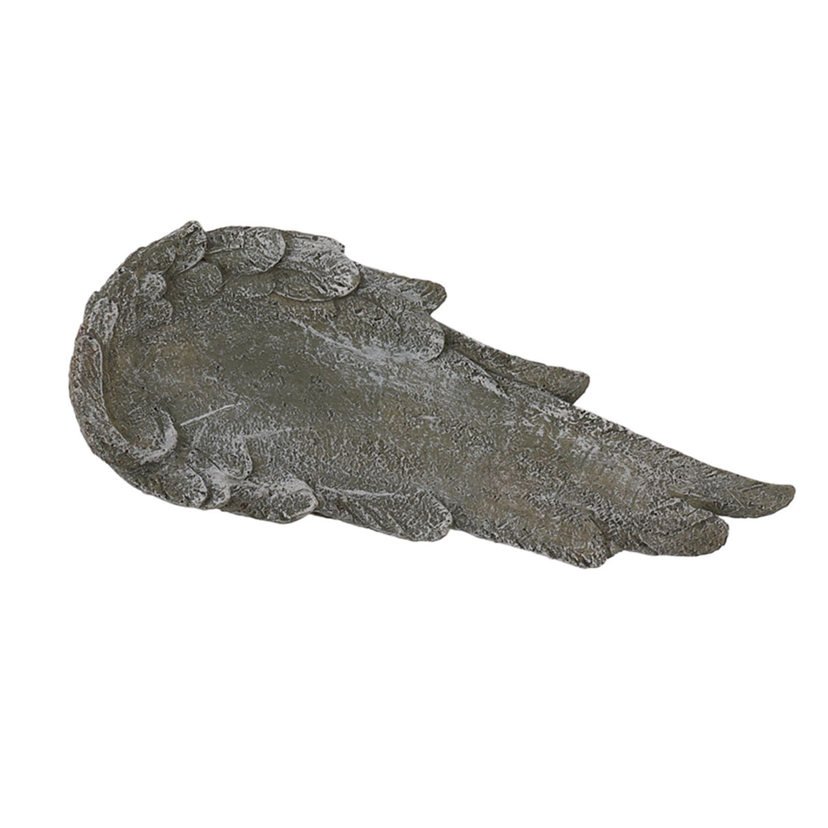 Angel Wings Pet Tombstone Waterproof Personalized DIY Pet Memorial Stone Marker for Cats and Dogs Moss Green