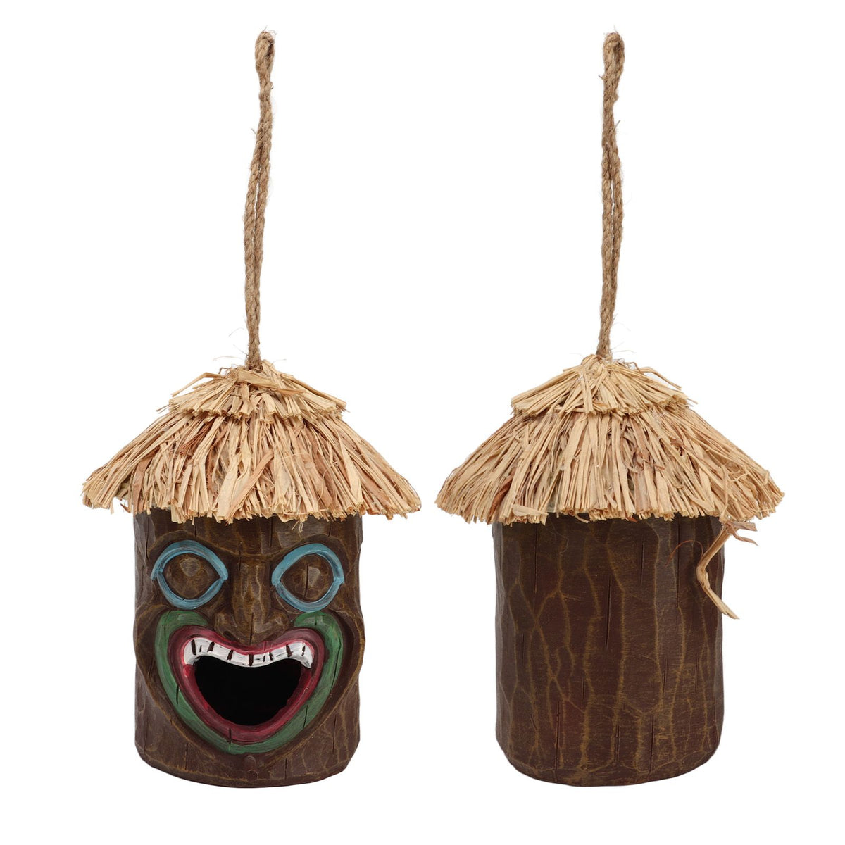 20x12cm Hanging Birdhouses Simulation Resin Garden Birdhouses Decor for Outdoor Corridor