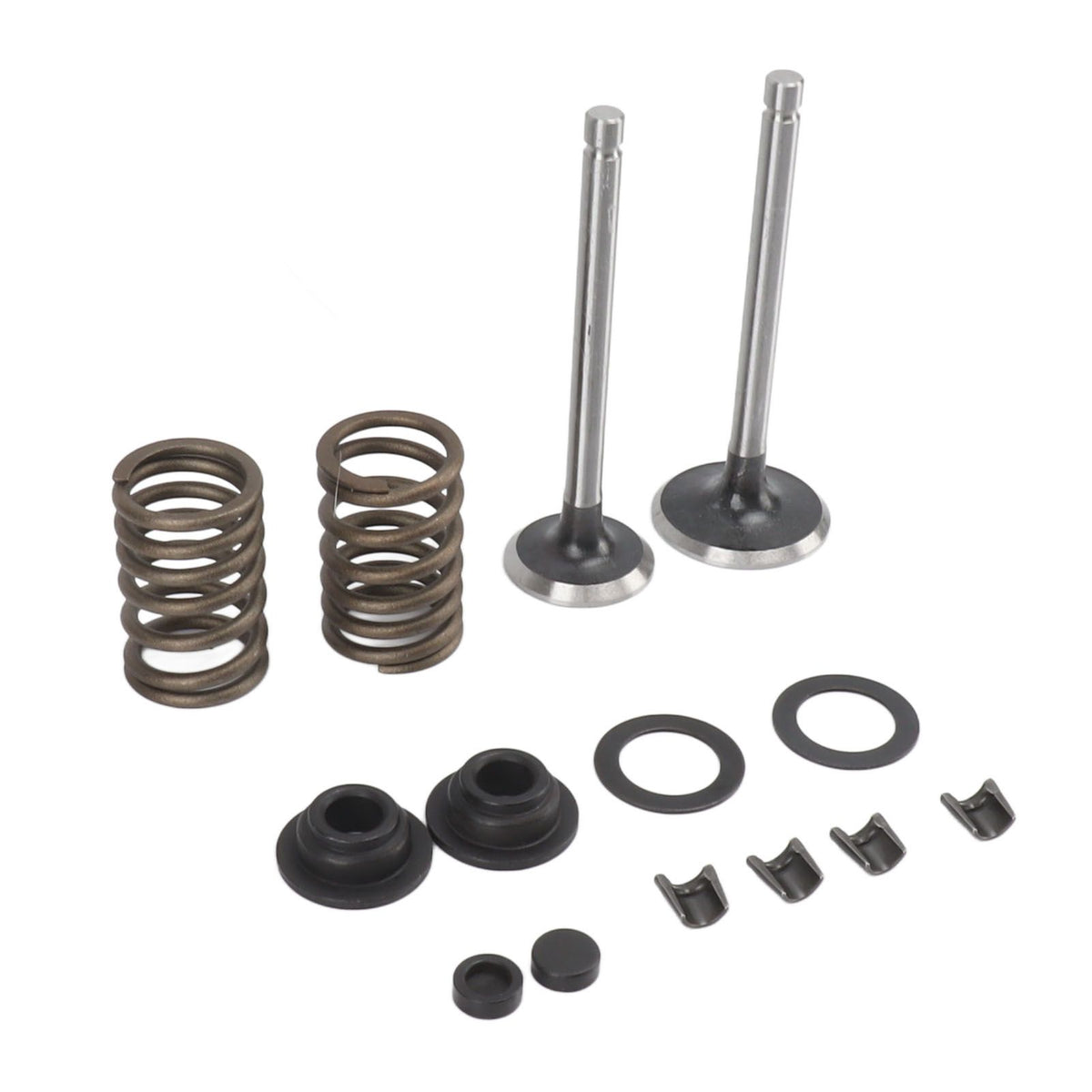 Microtiller Valve Parts Iron Wear Resistant Anti Corrosion Spring Washer Locking Clip Set for Generator