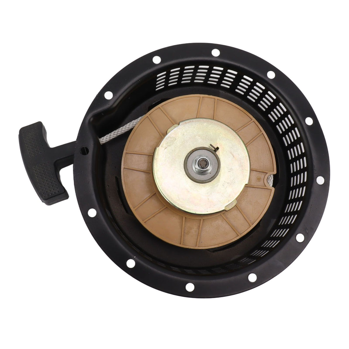 Pull Start Recoil Starter Professional 178F Replacement Pull Start Assembly for Air Cooled Diesel Engine Generator