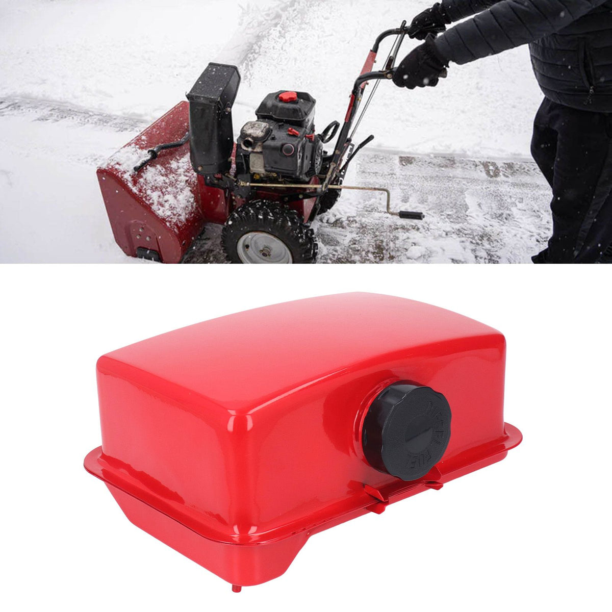 Diesel Fuel Tank Lightweight Stable Road Cutting Fuel Tank Assembly with Oil Pipe for 186F 188F 192F 195F