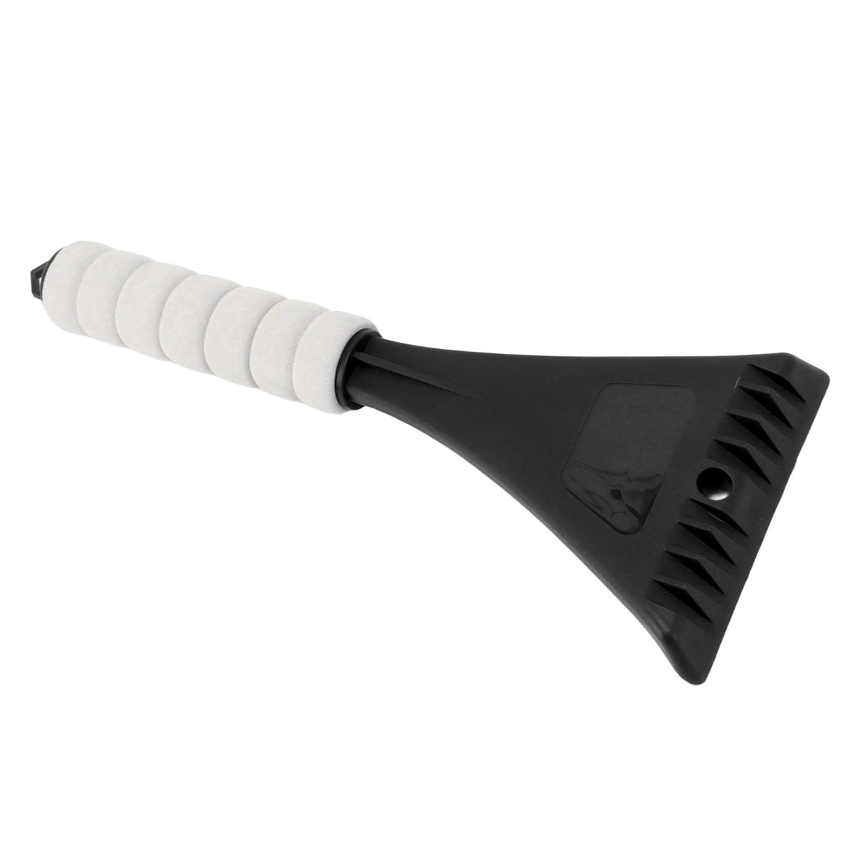 Car Windshield Shovel EVA Ergonomic Handle Rounded Corner Safe Portable Car Ice Scraper for Vehicle Outdoor Snow Black