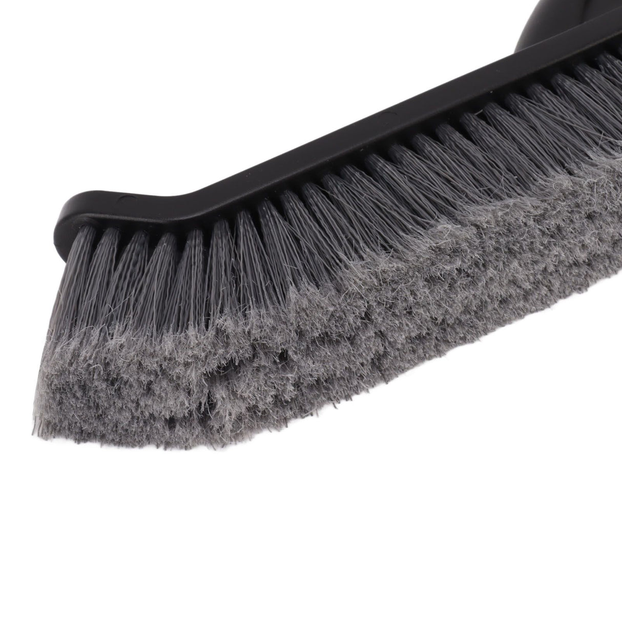 Snow Brush Detachable Ice Scraper Snow Removal Tool with Ergonomic Foam Grip for Cars Trucks Gray Red