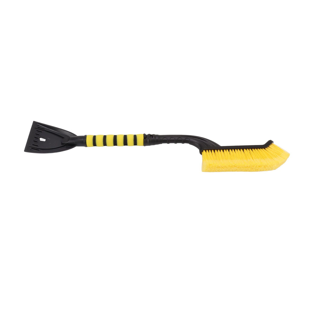 Snow Brush Detachable Ice Scraper Snow Removal Tool with Ergonomic Foam Grip for Cars Trucks Yellow Black