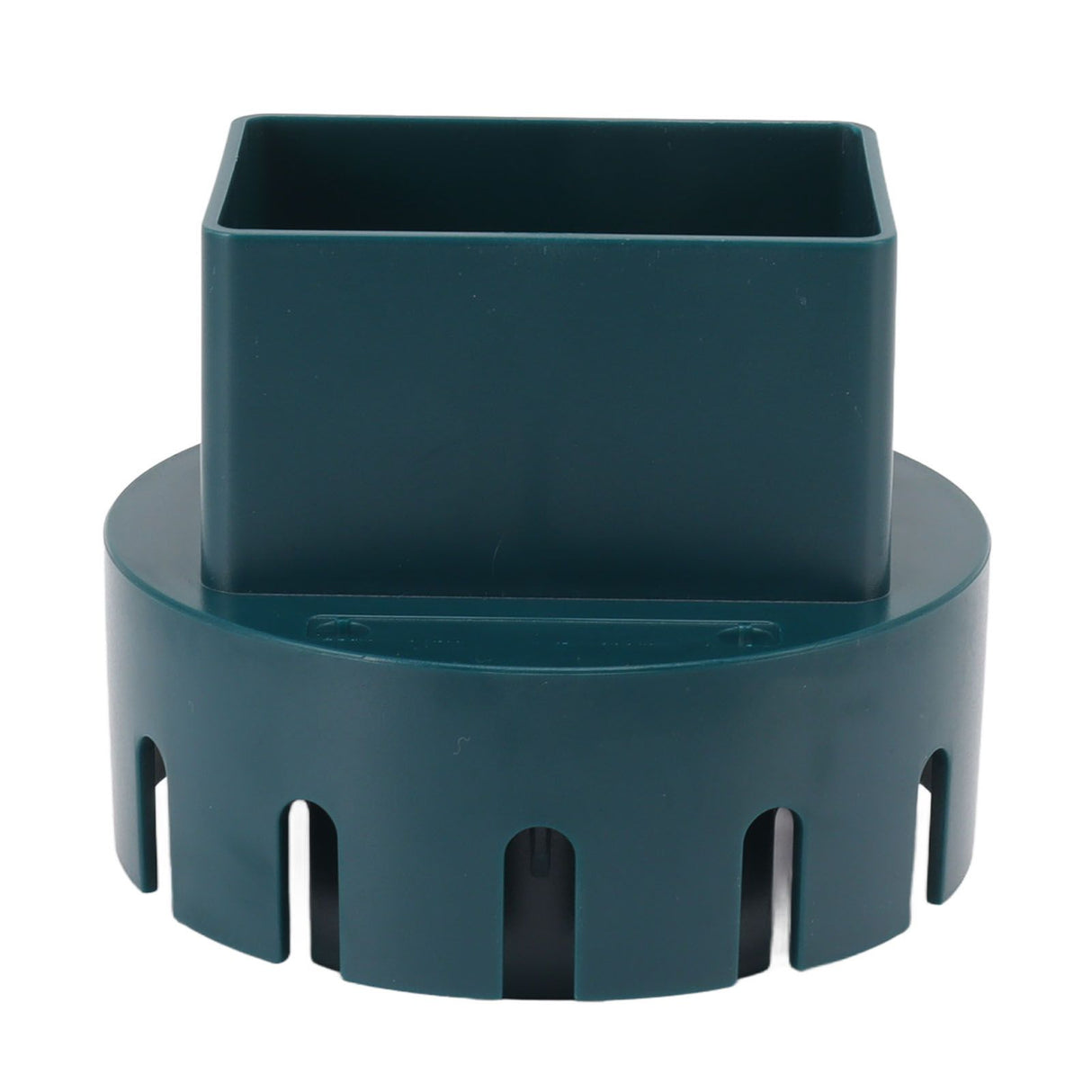Downspout Adapter Plastic Drain Adapter Replacement Downpipe Converter Connector with Screws Green L 3x4in