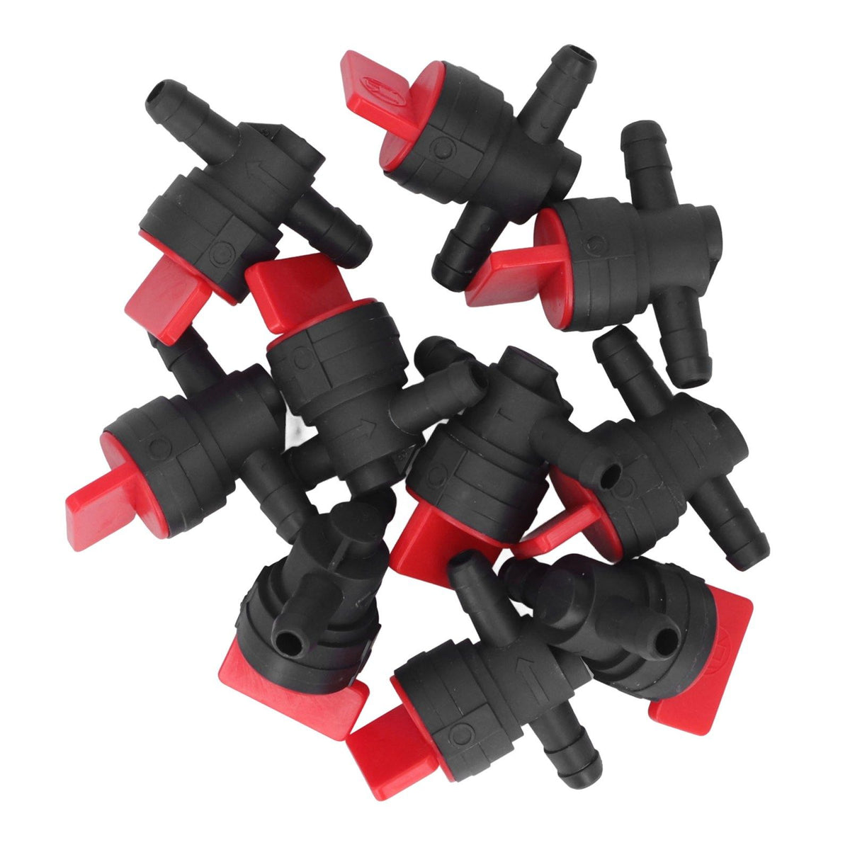 10Pcs Fuel Shut Off Valve In Line Cut Off Switch 1/4in for 494768 5091H 5091K 697947
