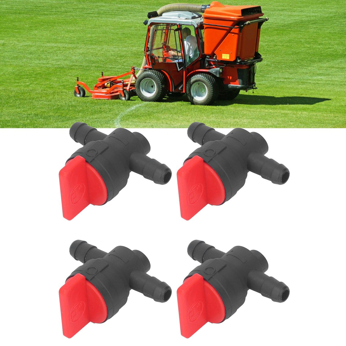 10Pcs Fuel Shut Off Valve In Line Cut Off Switch 1/4in for 494768 5091H 5091K 697947