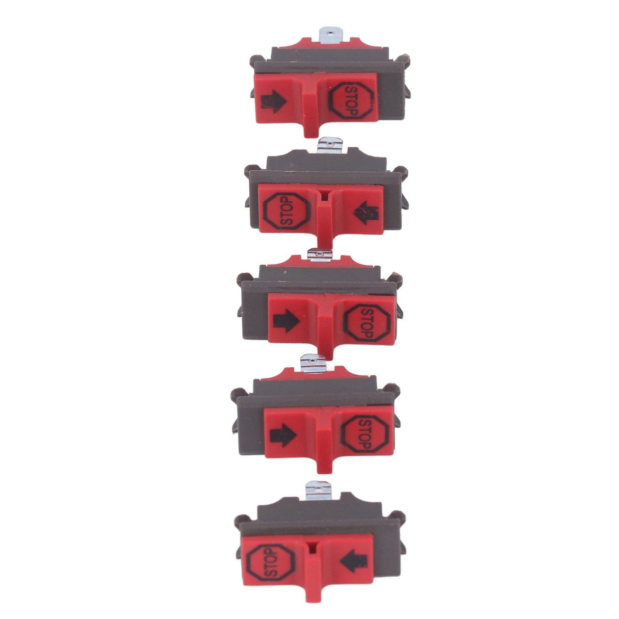 5PCS Chainsaw Flameout Switch ABS Housing 503718201 Chainsaw Engine Motor Stop Switch for Husqvarna 365 371 372 336