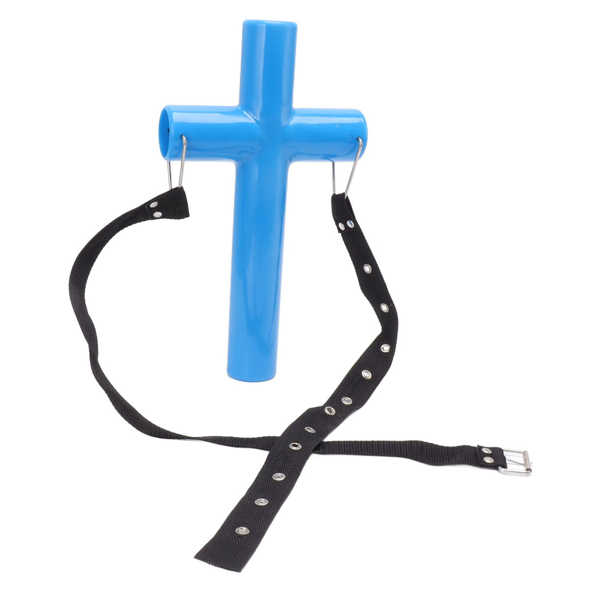 Livestock Mouth Opener Animal Gastric Lavage Feeding Medicine Cross Tool for Cattle Horse Sheep Blue L
