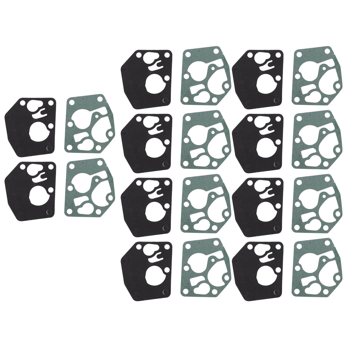 10 Set Carburetor Diaphragm Gasket Kit Carb Diaphragm Gasket Replacement for 495770 795083