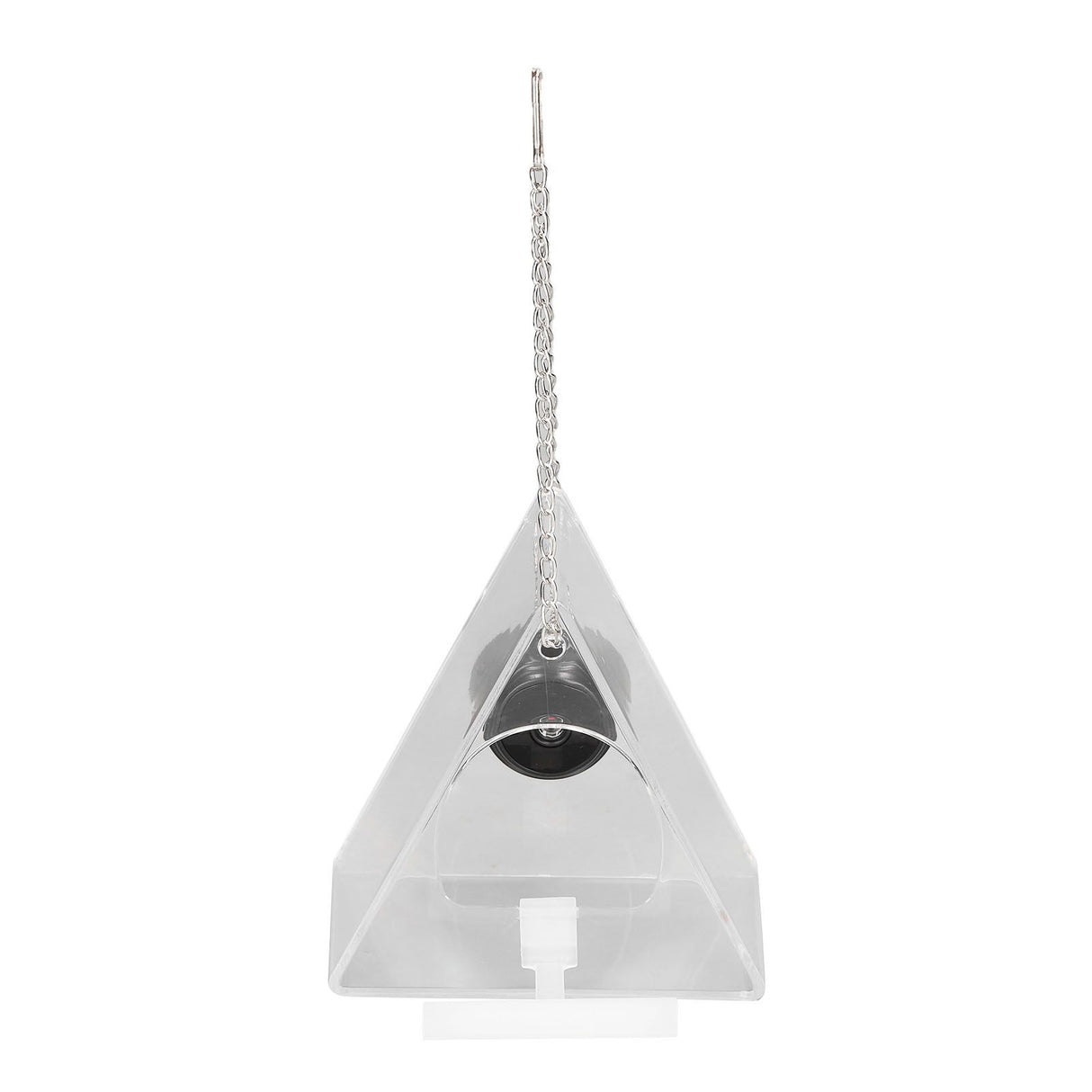 Smart Camera Bird Feeder Real Time Monitoring Hanging Bird Feeders for Outdoors Garden Triangle