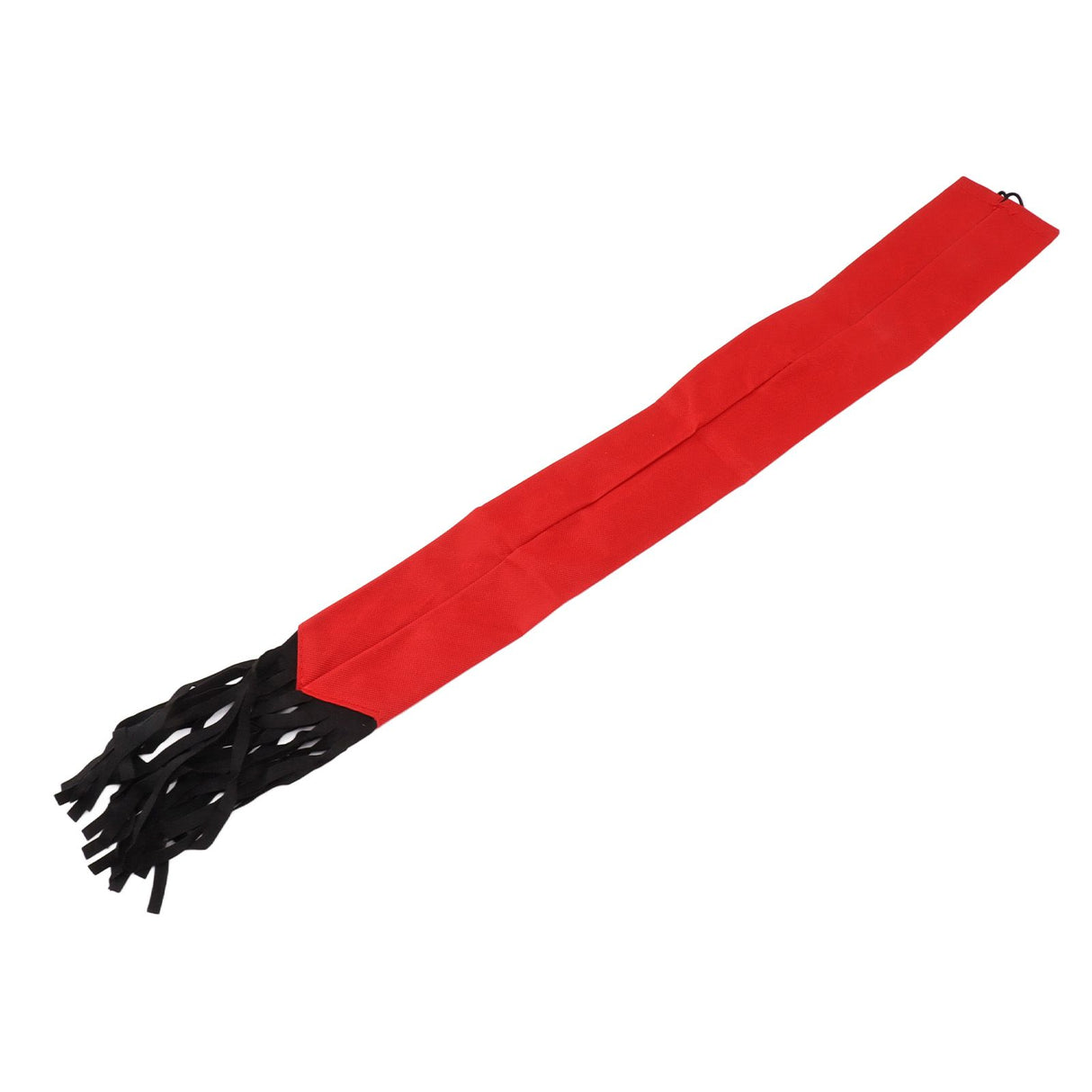 Horse Tail Protection Bag Non Woven Fabric Horsetail Guard with Fringe Hook and Loop Design Red