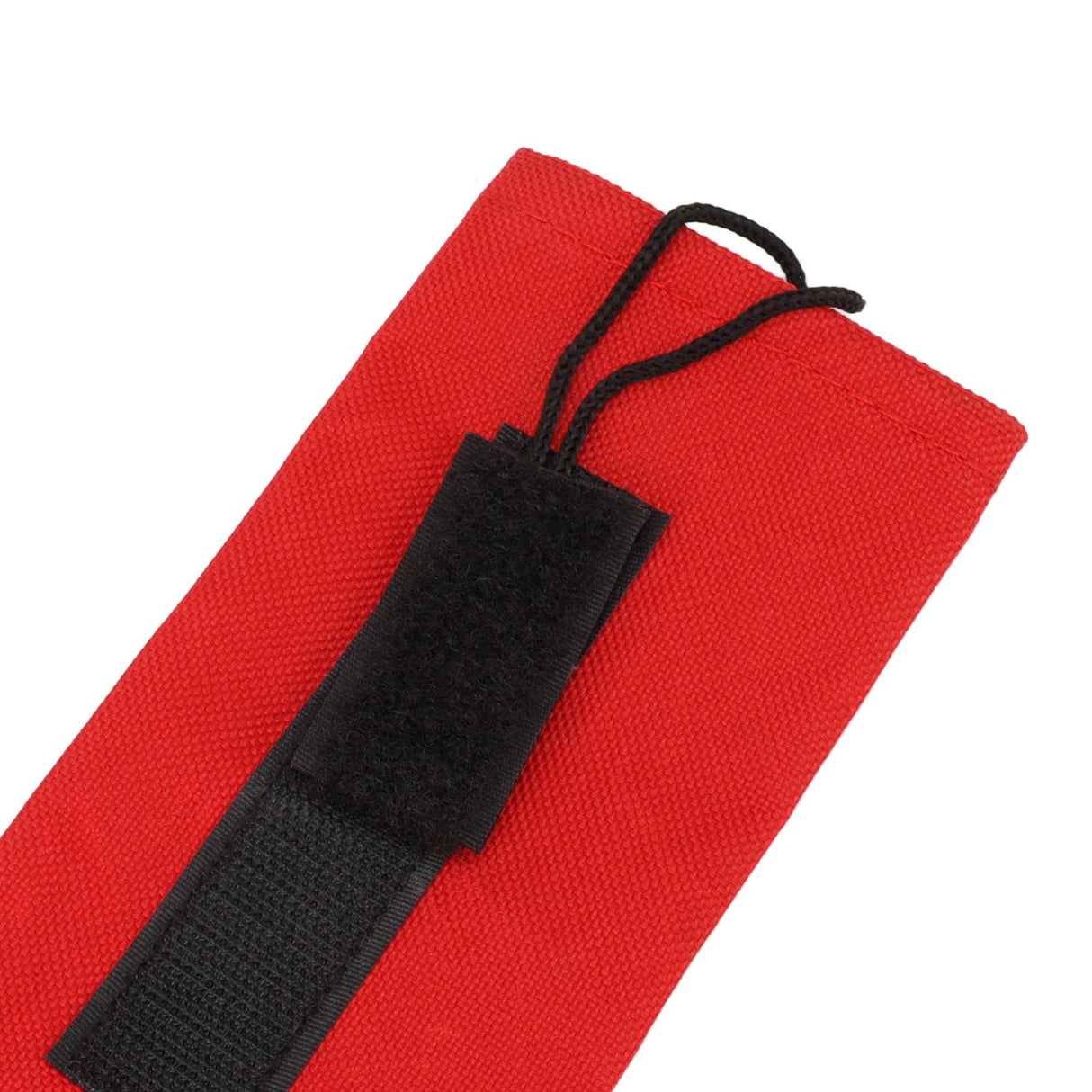 Horse Tail Protection Bag Non Woven Fabric Horsetail Guard with Fringe Hook and Loop Design Red