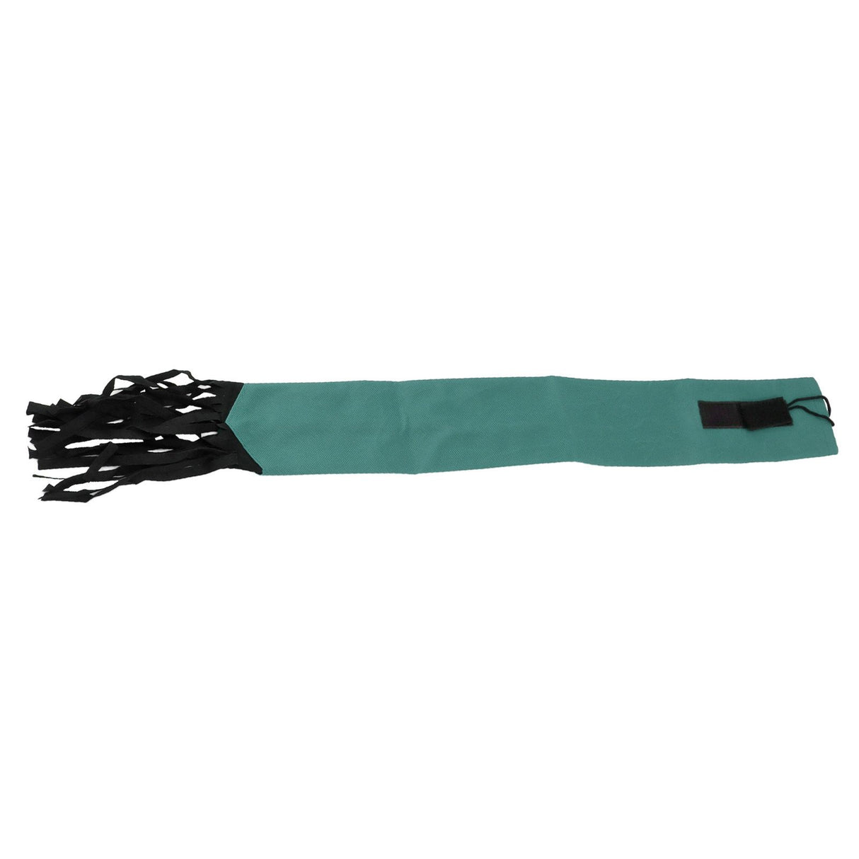 Horse Tail Protection Bag Non Woven Fabric Horsetail Guard with Fringe Hook and Loop Design Green