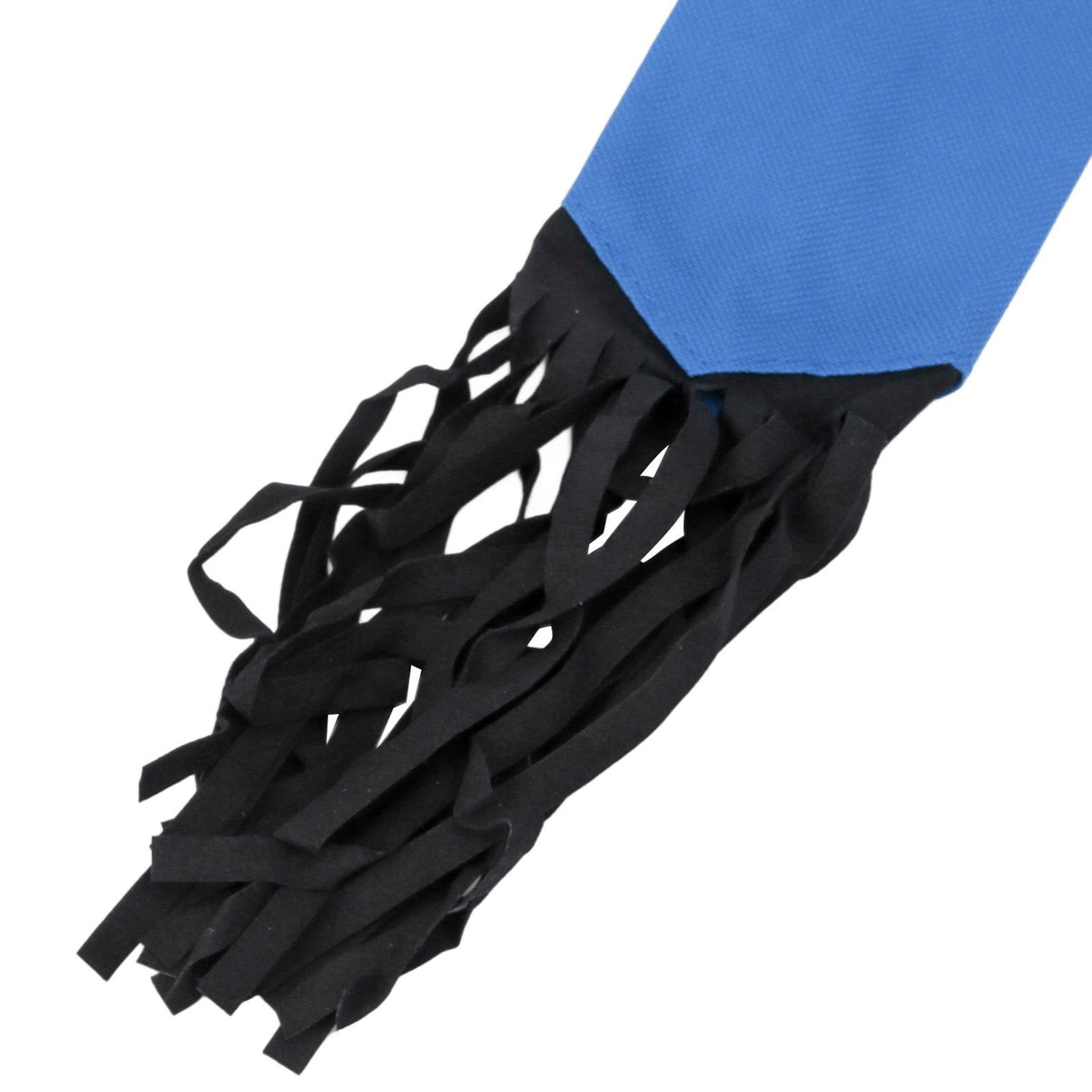 Horse Tail Protection Bag Non Woven Fabric Horsetail Guard with Fringe Hook and Loop Design Blue