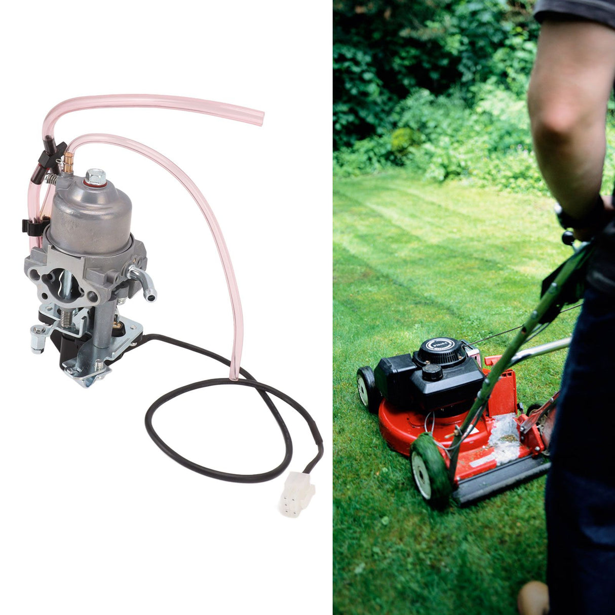 Aluminum Carburetor Lawn Mower Carb Replacement for HUAYI SC2000i for 2000W 1600W Generator
