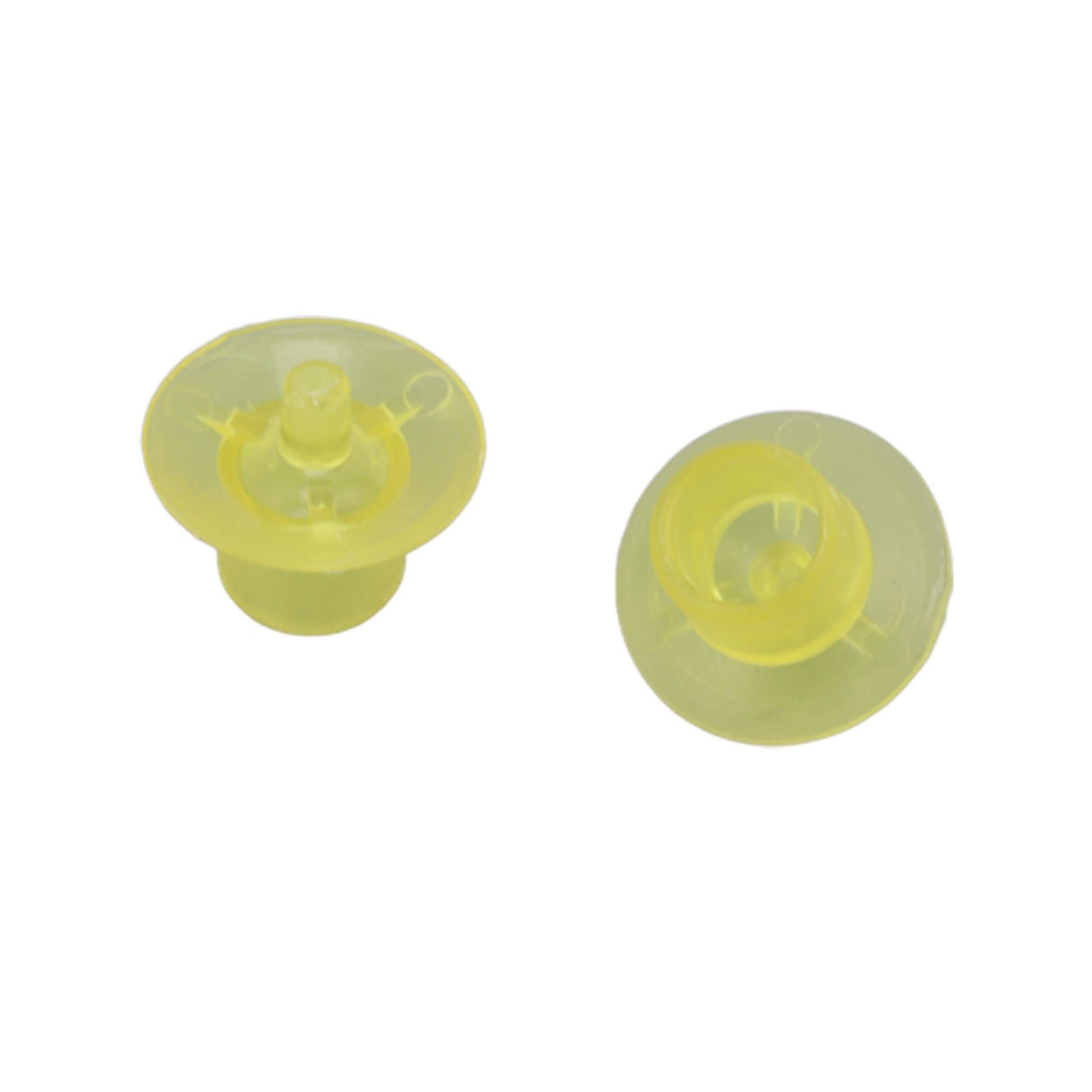 100PCS Queen Bee Rearing Cup Plastic Vivid Color Beekeeping Bee Cell Cup for Beekeeper Yellow