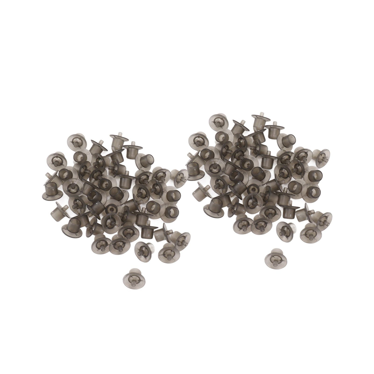 100PCS Queen Bee Rearing Cup Plastic Vivid Color Beekeeping Bee Cell Cup for Beekeeper Grey