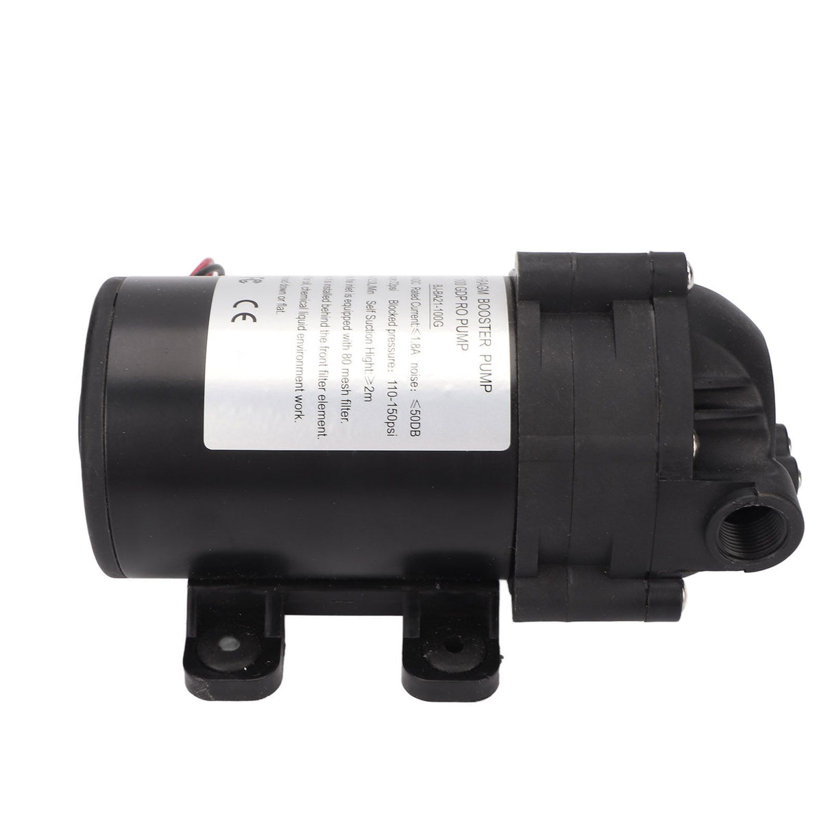 Self Priming Pump Water Booster Diaphragm Pressure G3/8 Female Thread Kitchen Bath Fixtures