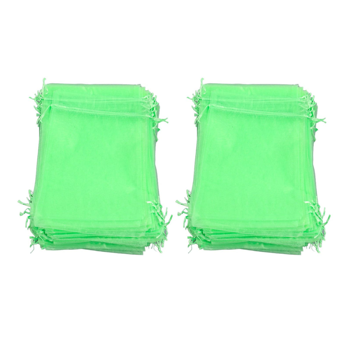 100PCS Fruit Protection Netting Bag Reusable Garden Mesh Barrier Bag for Plant Flower Fruit Trees Green 20x30cm/7.9x11.8in
