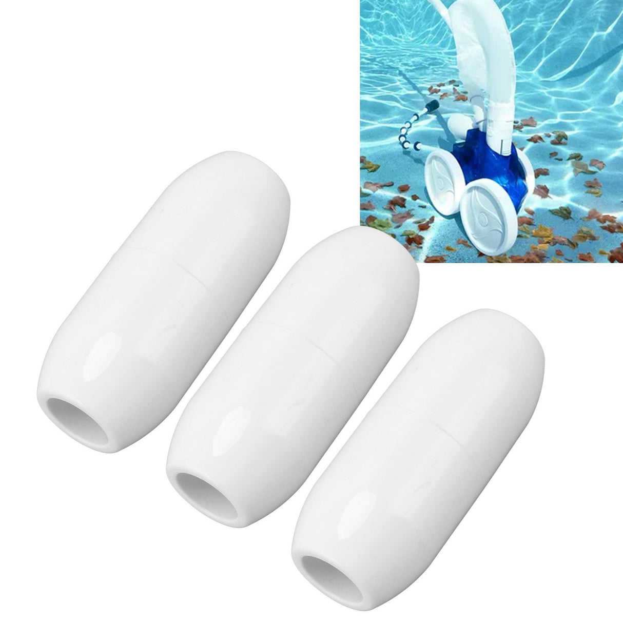3PCS D10 Float Head for Swimming Pool Plastic Float Head Replacement for Zodiac Polaris