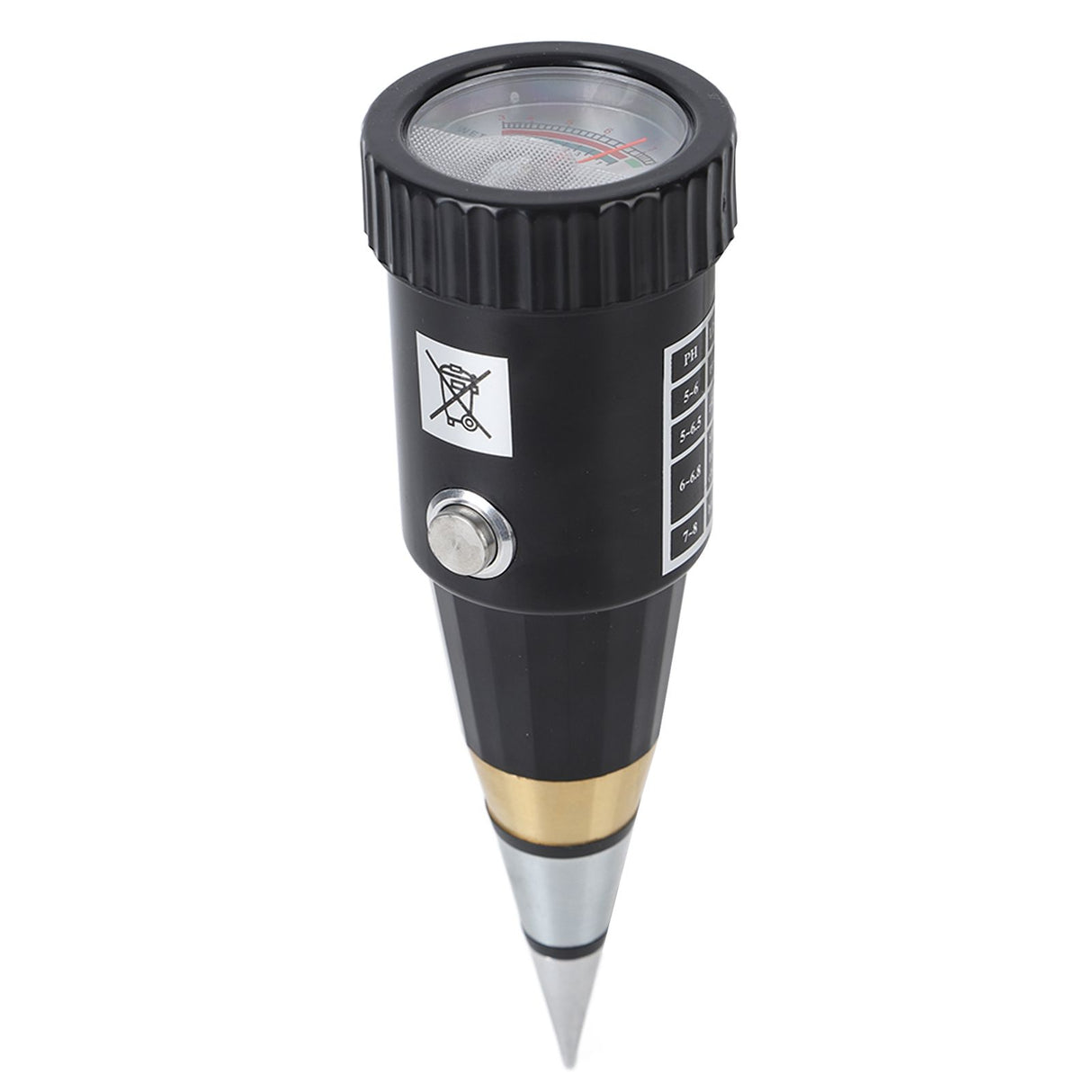 2 In 1 Soil Tester Cone Soil Moisture PH Meter Moisture Test Meter PH Detector Instrument for Outdoor Plants