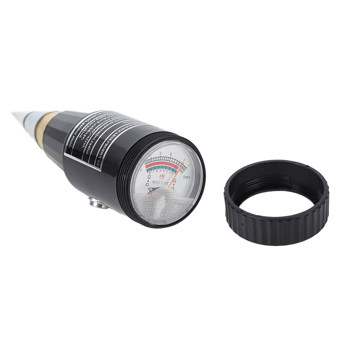 2 In 1 Soil Tester Cone Soil Moisture PH Meter Moisture Test Meter PH Detector Instrument for Outdoor Plants