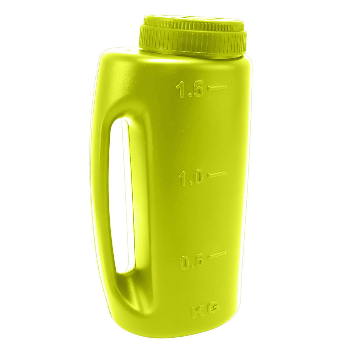 Handheld Fertilizer Spreader Hand Held Grass Seed Spreader Crop Spreading Salt Sowing Pot Green