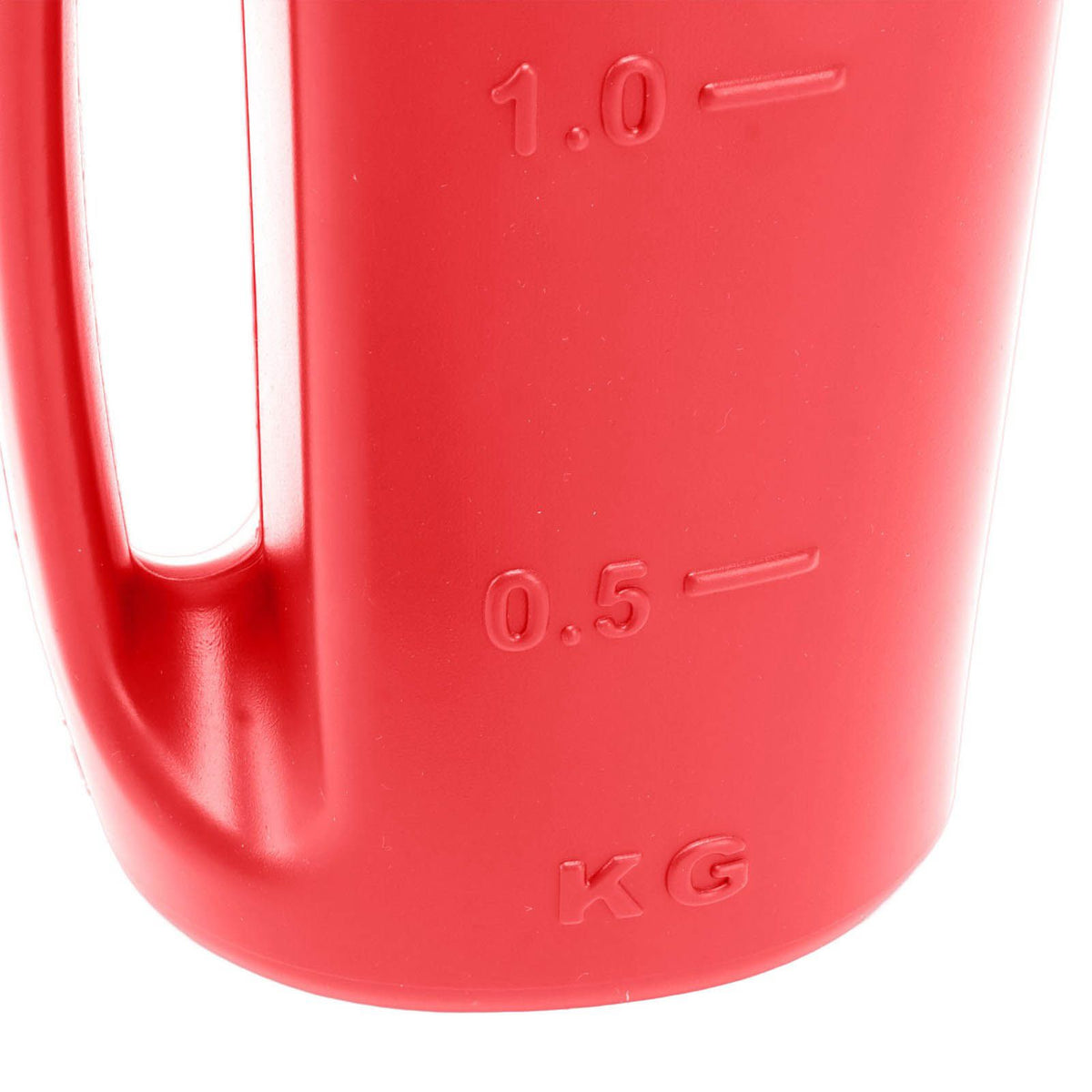 Handheld Fertilizer Spreader Hand Held Grass Seed Spreader Crop Spreading Salt Sowing Pot Red