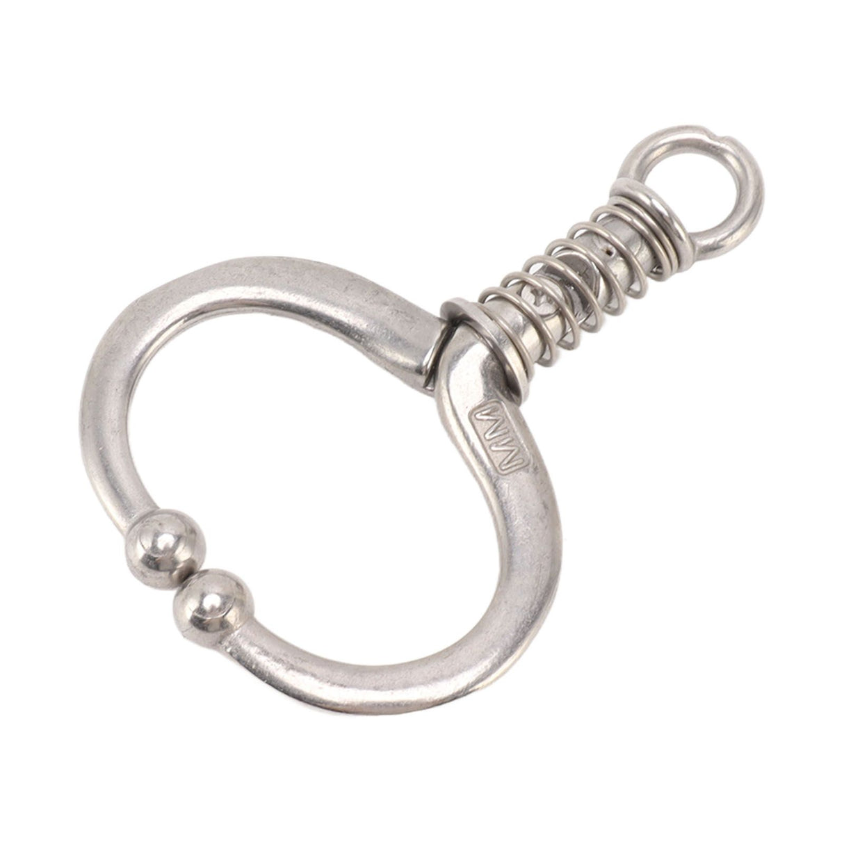 Cattle Nose Ring Durable Stainless Steel Cattle Ring Spherical Cattle Ring Clamp Traction for Home Farm HL Q4D