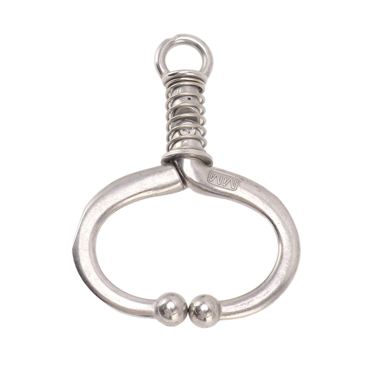 Cattle Nose Ring Durable Stainless Steel Cattle Ring Spherical Cattle Ring Clamp Traction for Home Farm HL Q4D