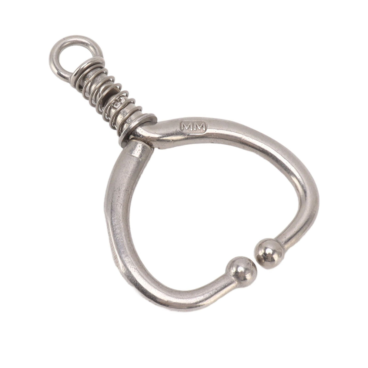 Cattle Nose Ring Durable Stainless Steel Cattle Ring Spherical Cattle Ring Clamp Traction for Home Farm HL Q4E