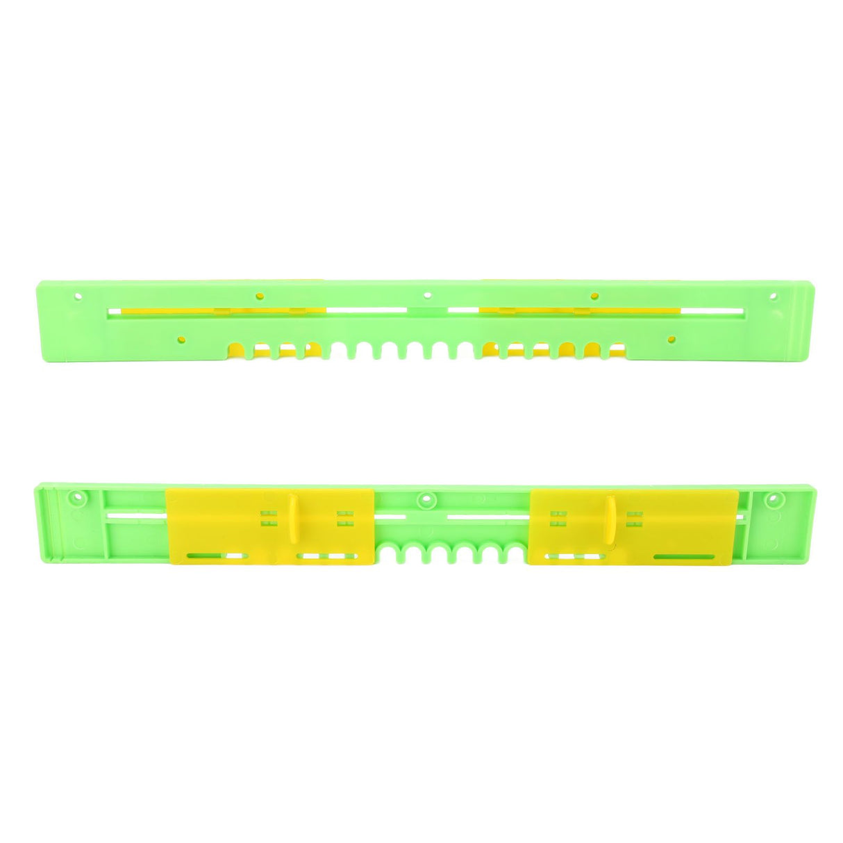 2PCS Bee Door Sliding Guards Beehive Entrance Reducer Beekeeping Gate Anti Escape Frame Vents 37.5cm / 14.8in
